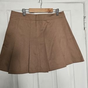 H&M pleated mini skirt